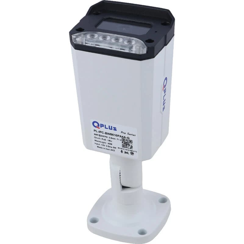دوربین مدار بسته تحت شبکه کیو پلاس 8 مگاپیکسل Pro Series PL-IPC-BW8610PA4A-G — تصویر ۱۲
