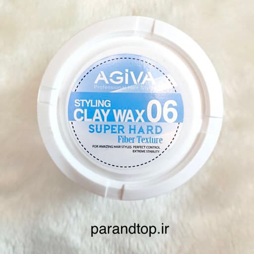 واکس مو آگیوا شماره 06 (مرطوب و براق کننده مو)Agiva styling wax حجم175میل