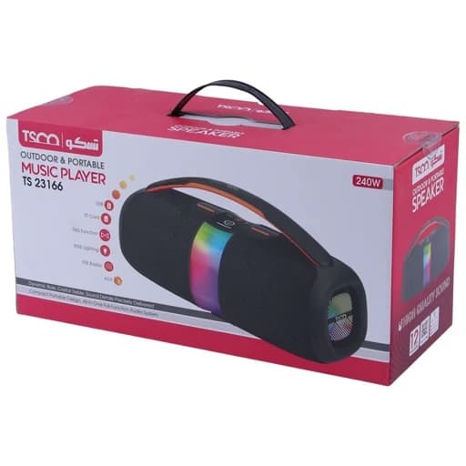 اسپیکر بلوتوثی قابل حمل تسکو مدل TSCO TS23166 — تصویر ۹