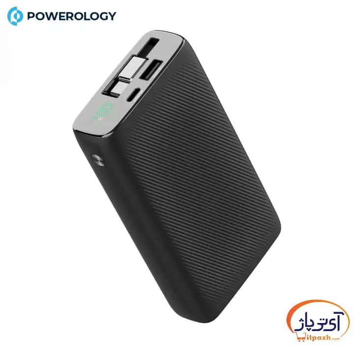 پاوربانک پاورولوژی PPBCHA72 توان 35 وات ظرفیت 20000 میلی آمپر