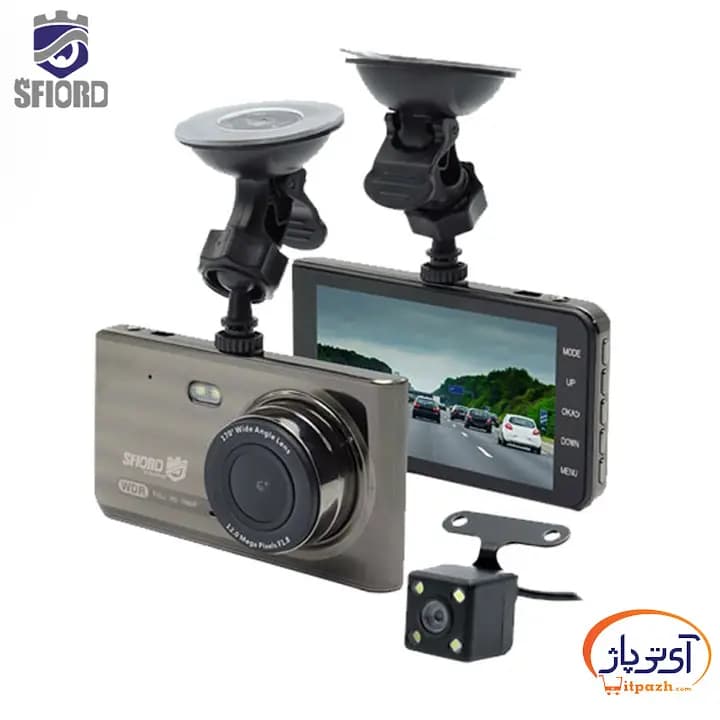 دوربین ثبت وقایع خودرو اسفیورد D300 Dash Cam Digital HD