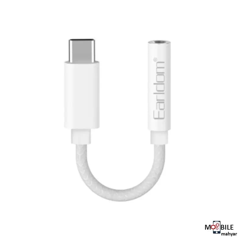 مبدل USB-C به جک 3.5 میلی متری ارلدام مدل ET-OT69