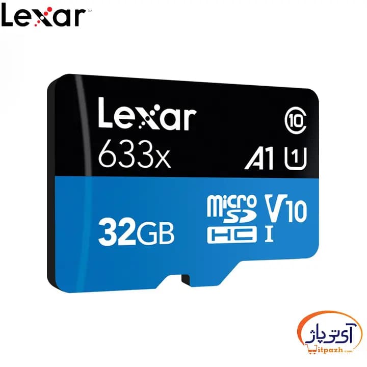 کارت حافظه MicroSD لکسار 633x U1 V10 ظرفیت 32گیگابایت سرعت 100MB/s — تصویر ۶