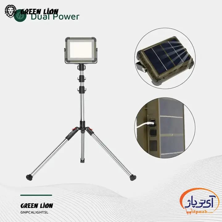 چراغ کمپ گرین لاین Solar Camping Light 7200 mah — تصویر ۷