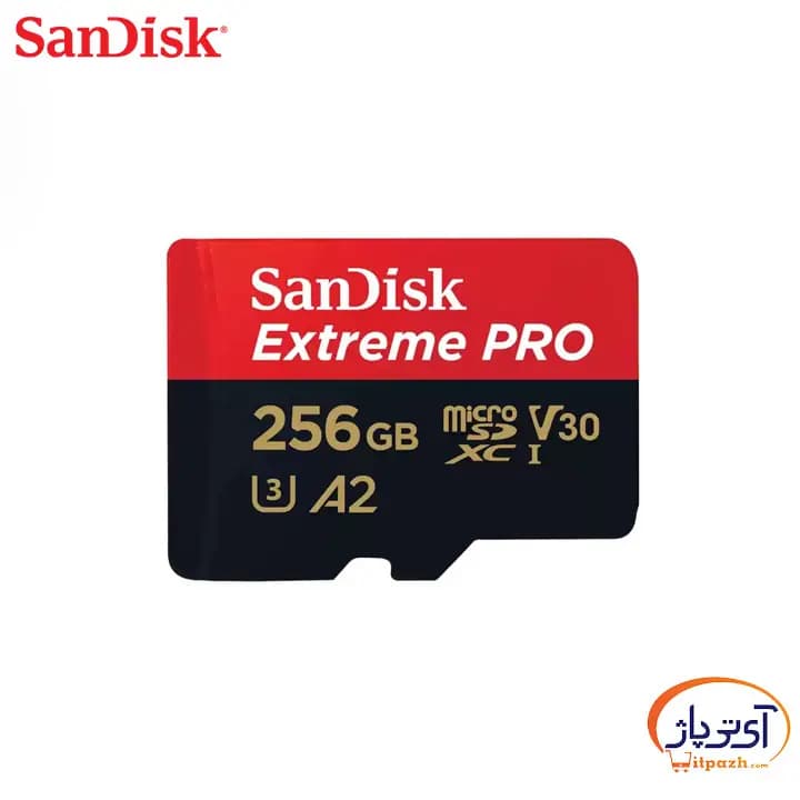 کارت حافظه SD سندیسک EXTREME PRO V30 ظرفیت 256 گیگابایت سرعت 200MB/s — تصویر ۹