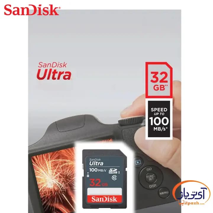 کارت حافظه SD سندیسک ULTRA ظرفیت 32 گیگابایت سرعت 100MB/s — تصویر ۸
