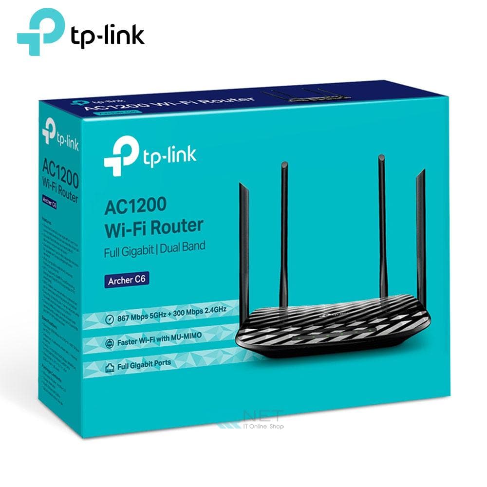 روتر وایرلس AC1200 تی پی لینک مدل TP-Link Archer C6 — تصویر ۴