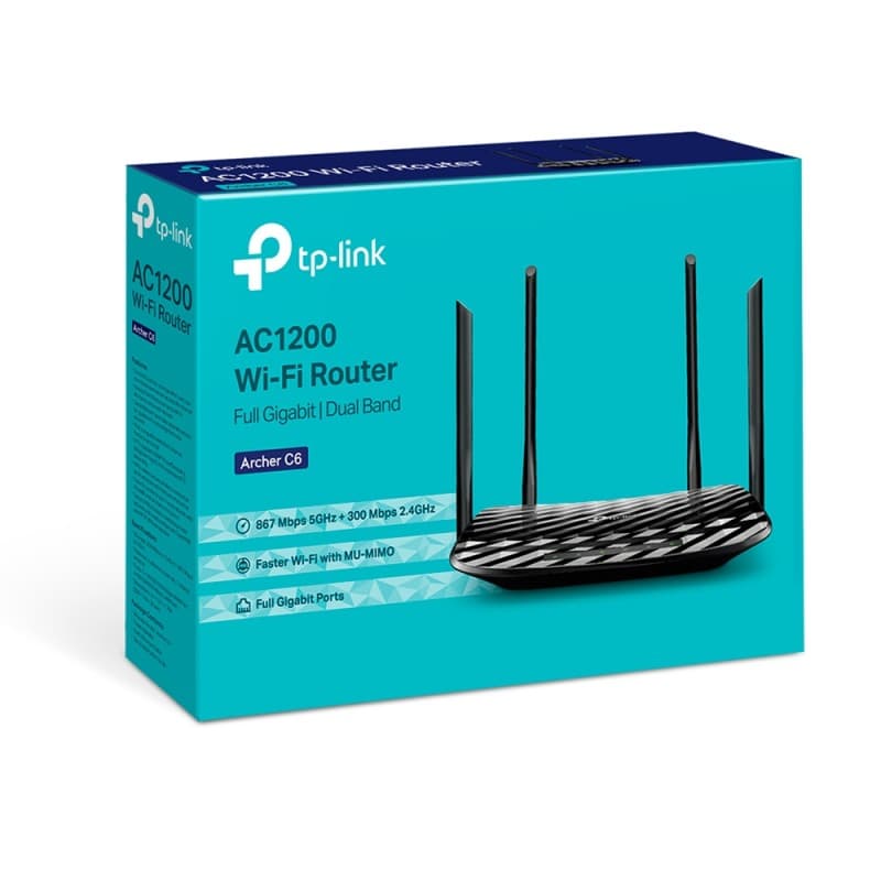 روتر وایرلس AC1200 تی پی لینک مدل TP-Link Archer C6 — تصویر ۸