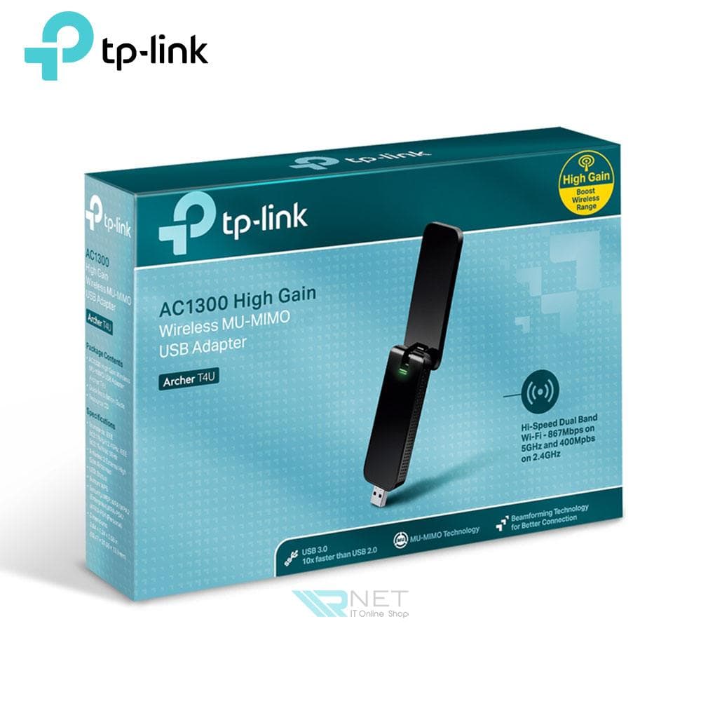 کارت شبکه USB AC1300 تی پی لینک مدل TP-Link T4U — تصویر ۱۱