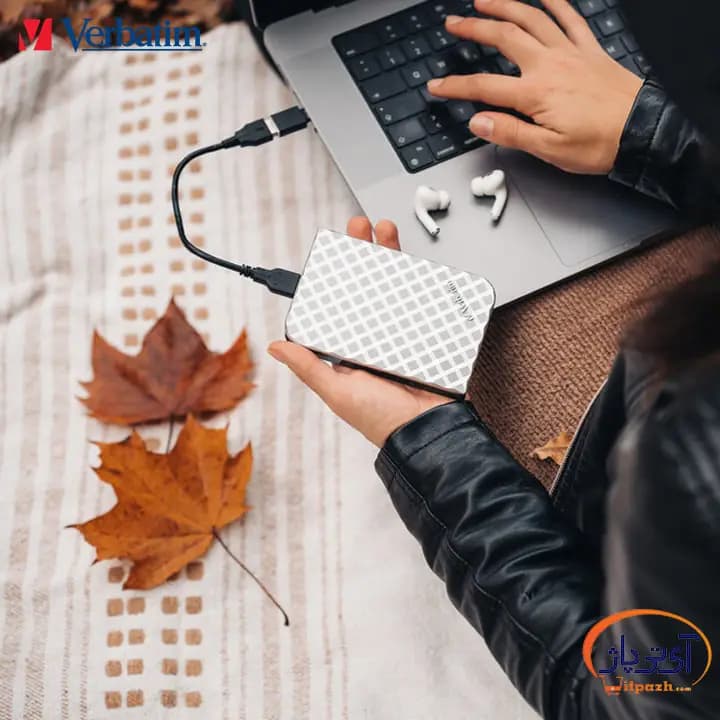 هارد اکسترنال ورباتیم Verbatim Store N Go Pattern 53197 ظرفیت 1 ترابایت — تصویر ۴