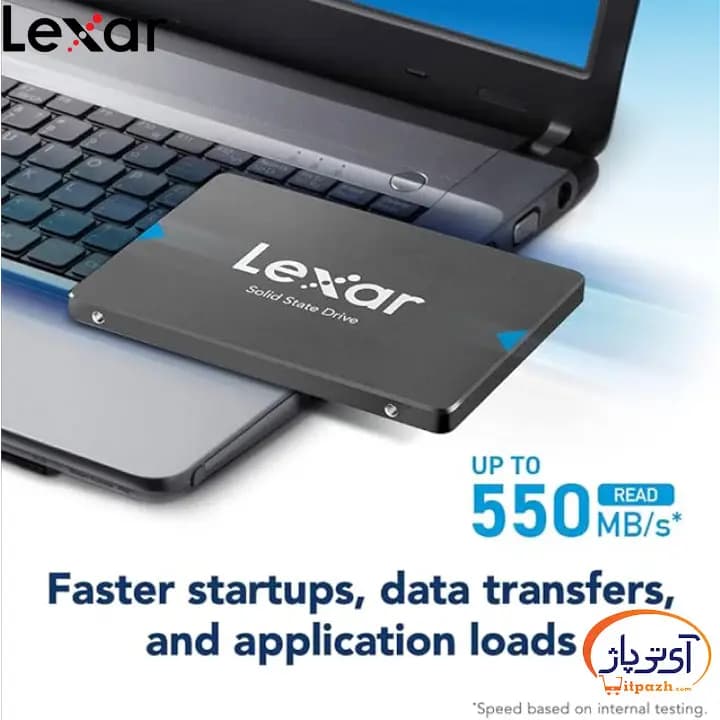 اس اس دی اینترنال SATA3 لکسار NQ100 ظرفیت 1 ترابایت — تصویر ۱۲