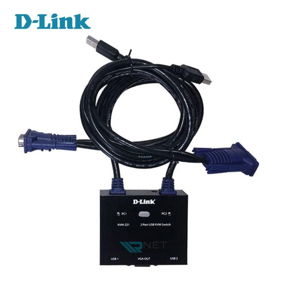 سوئیچ KVM دی لینک مدل D-Link DVM-222 — تصویر ۹