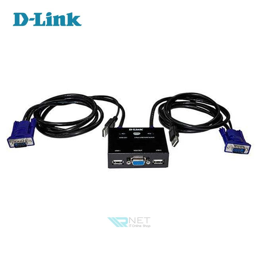 سوئیچ KVM دی لینک مدل D-Link DVM-222 — تصویر ۵
