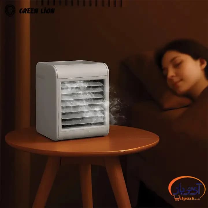 کولر رومیزی گرین لاین Desktop Air Cooler 400ml — تصویر ۱۱