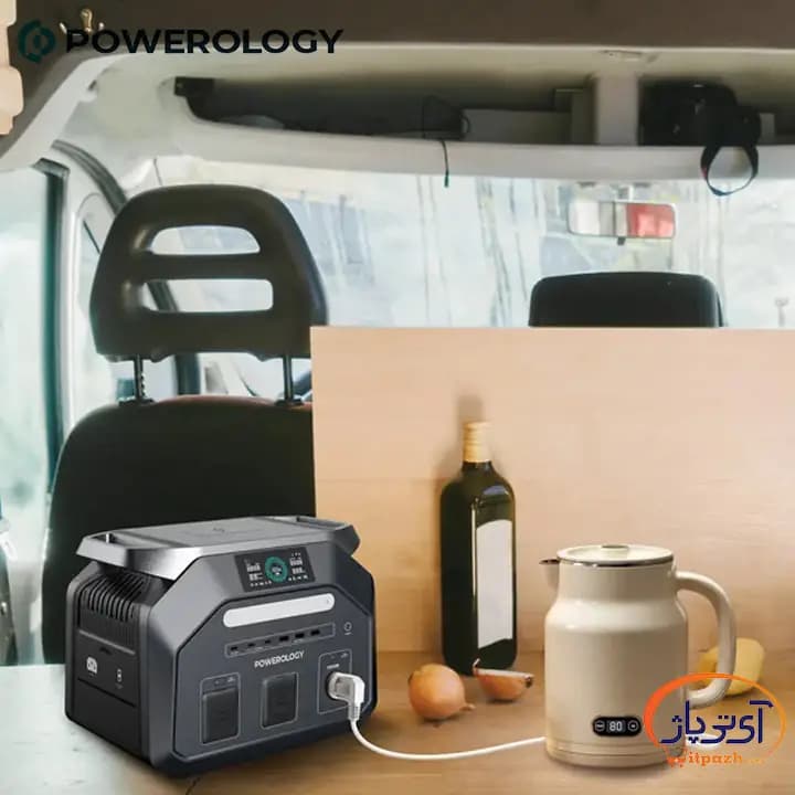 پاور استیشن قابل حمل پاورولوژی توان 1800W ظرفیت 1024Wh — تصویر ۷