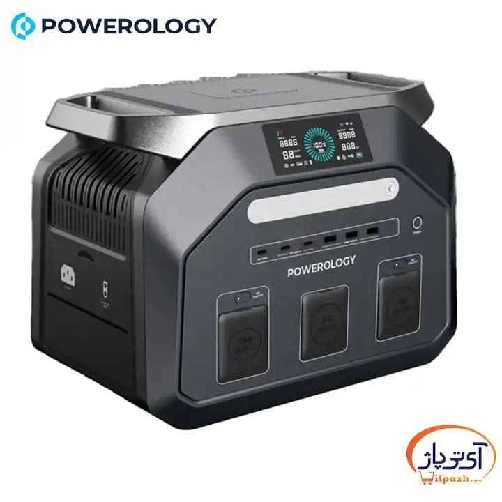 پاور استیشن قابل حمل پاورولوژی توان 1800W ظرفیت 1024Wh — تصویر ۳