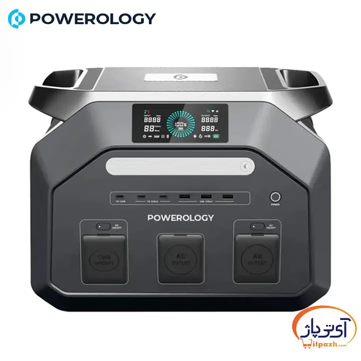 پاور استیشن قابل حمل پاورولوژی توان 1800W ظرفیت 1024Wh
