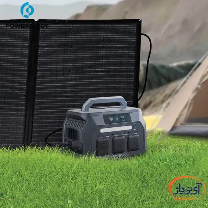 پاور استیشن قابل حمل پاورولوژی توان 800W ظرفیت 512Wh — تصویر ۱۲