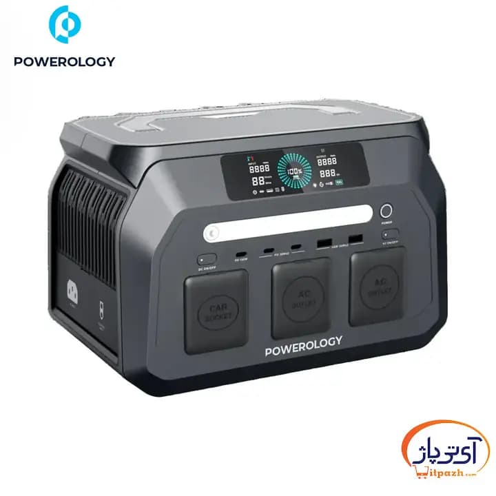 پاور استیشن قابل حمل پاورولوژی توان 800W ظرفیت 512Wh — تصویر ۹