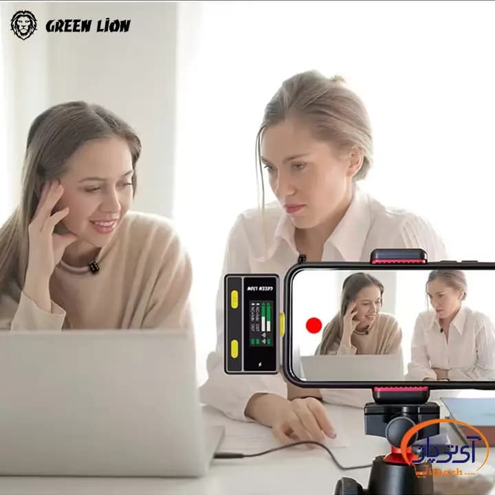 میکروفون بیسیم گرین لاین با کنترل از راه دور (گیرنده Lightning) — تصویر ۷