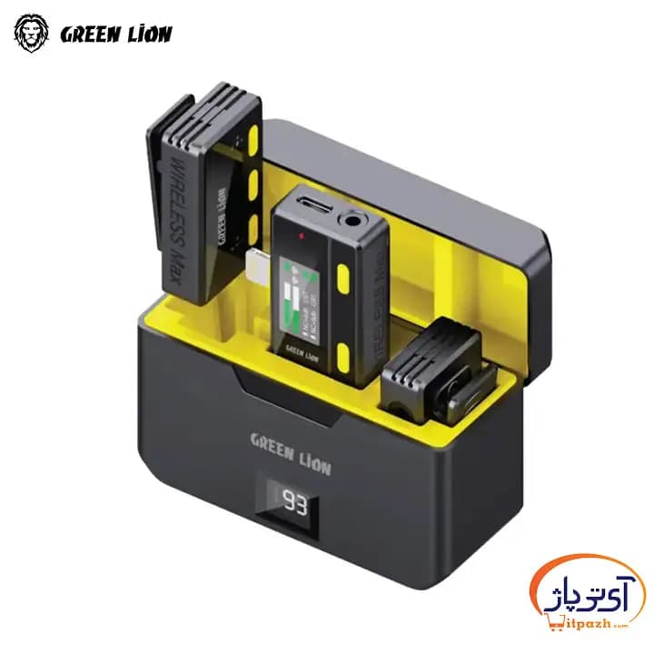 میکروفون بیسیم گرین لاین با کنترل از راه دور (گیرنده Lightning)
