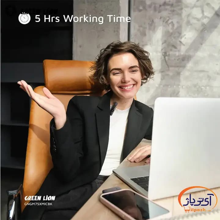 میکروفون بیسیم گرین لاین GM-75X با کاهش نویز 3 سطحی — تصویر ۶