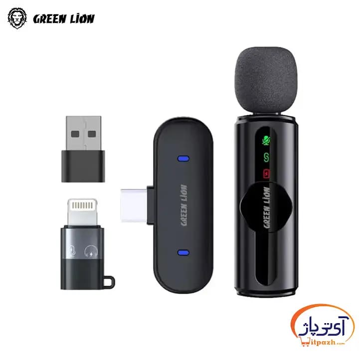 میکروفون بیسیم گرین لاین GM-75X با کاهش نویز 3 سطحی — تصویر ۳