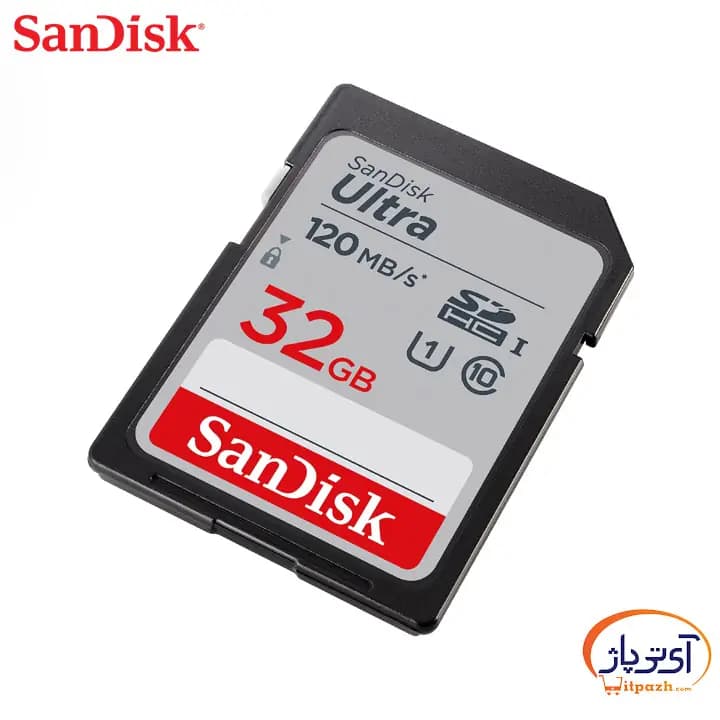 کارت حافظه SDXC U1 سن دیسک ظرفیت 32 گیگابایت سرعت 120MB/s — تصویر ۳