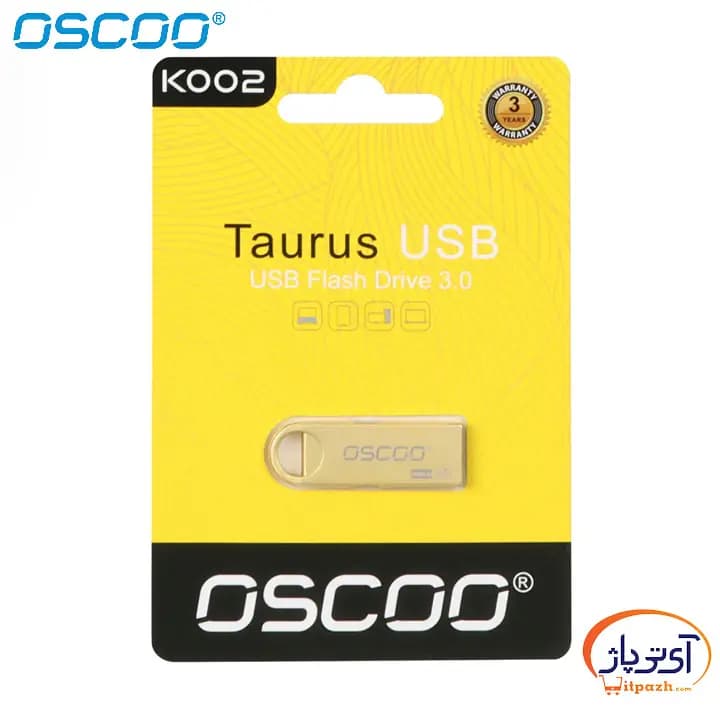 فلش اوسکو OSCOO Taurus K002 ظرفیت 16 گیگابایت USB3.0 — تصویر ۹