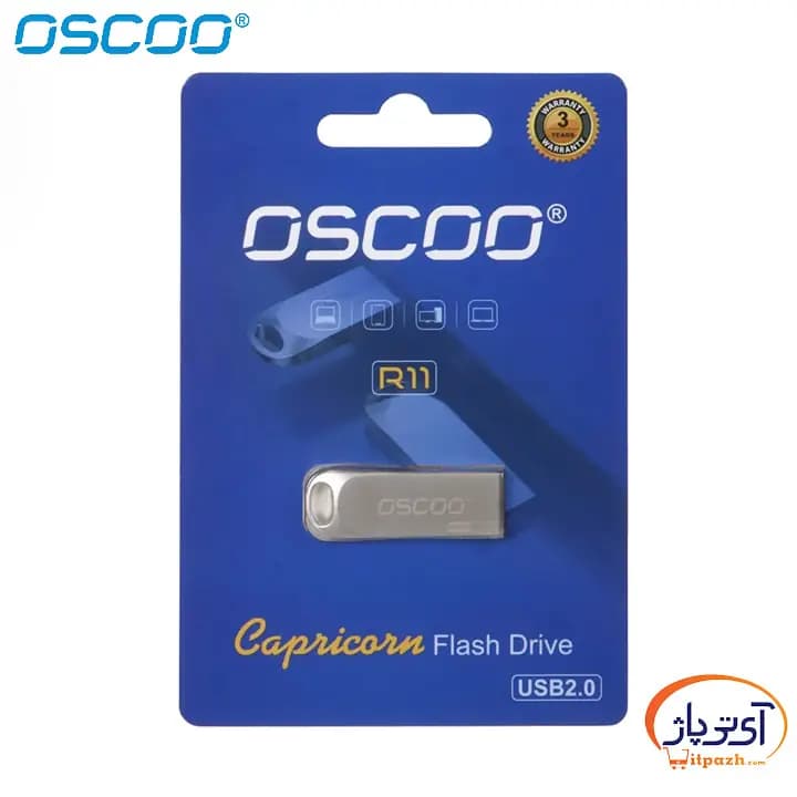 فلش اوسکو OSCOO R11 Capricorn ظرفیت 64 گیگابایت USB2.0 — تصویر ۵
