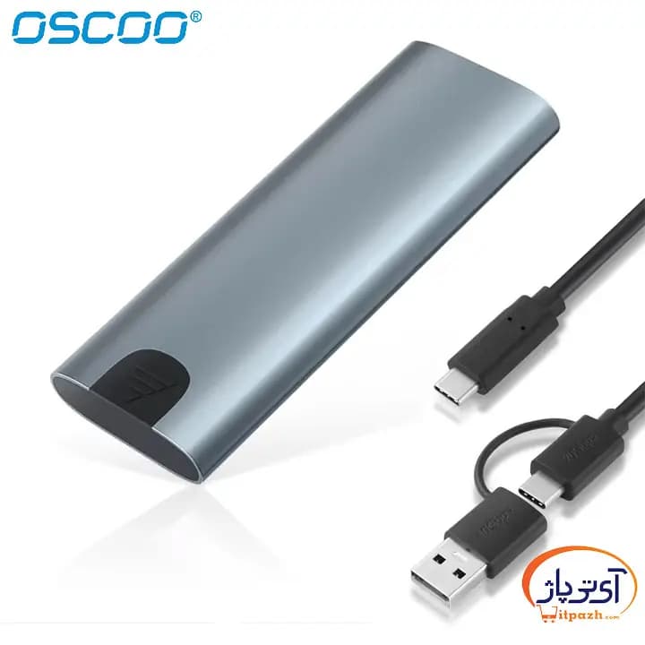 قاب مبدل اوسکو M.2 NVMe به اکسترنال OSCOO SP2 — تصویر ۴