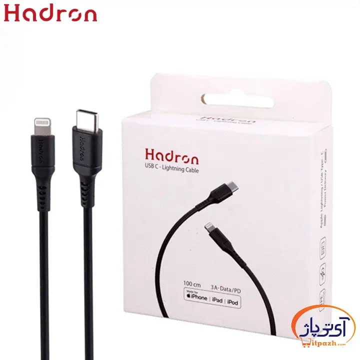 کابل هادرون لایتنینگ به Type C مدل C-L01 طول 1 متر — تصویر ۱۱