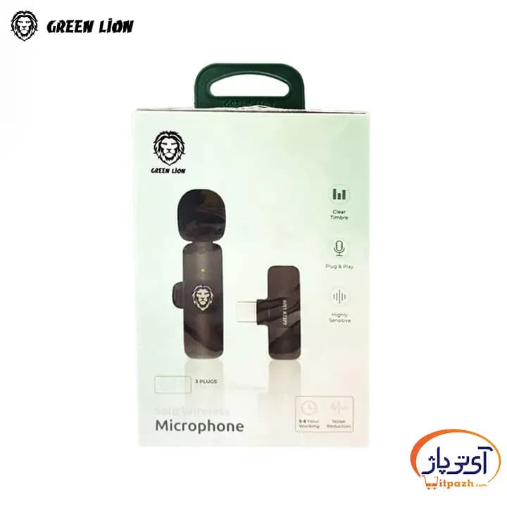 میکروفون بی سیم solo گرین لاین 3 شاخه 60 میلی آمپر — تصویر ۱۰