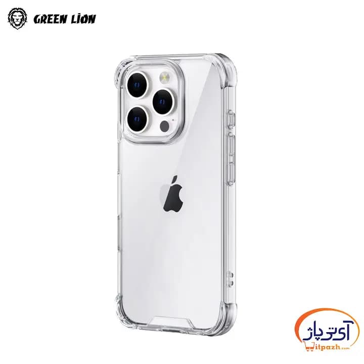 گارد شفاف گرین لاین Anti Shock Case گوشی Iphone 16 Pro max — تصویر ۴
