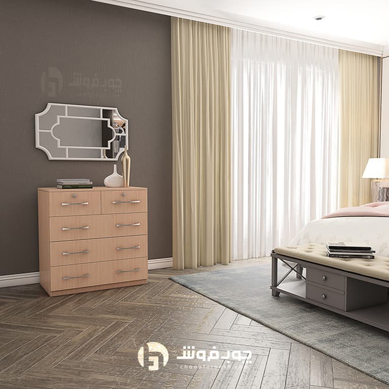 دراور ۵ کشو قفل دار مدل D409