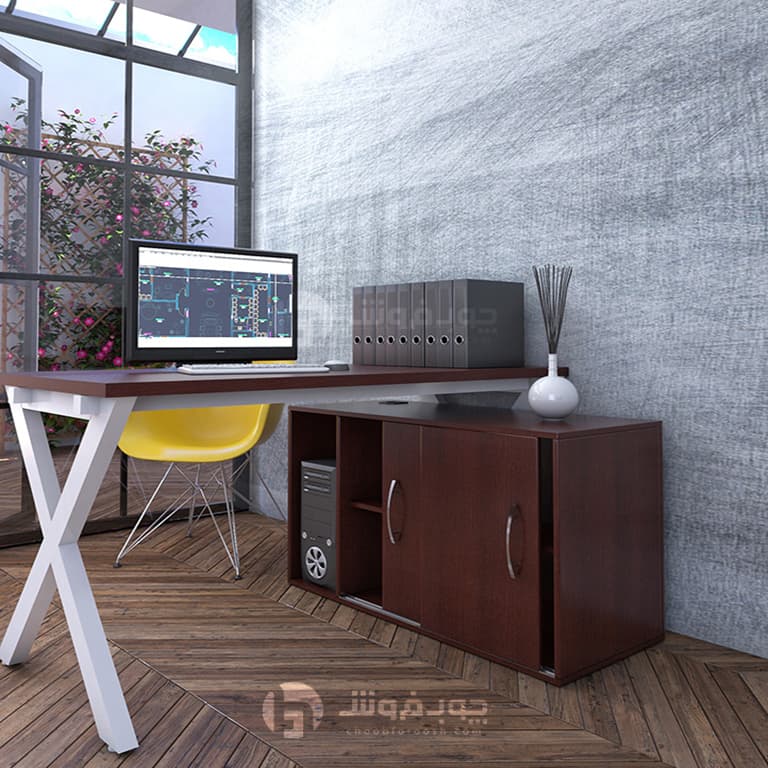 ست کنار میز اداری mdf مدل TL806