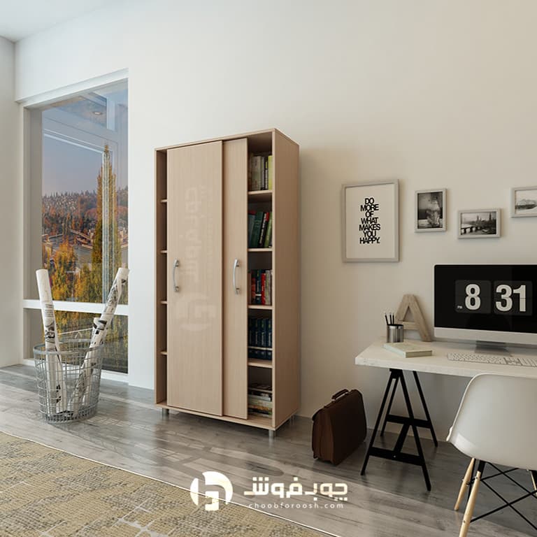 کتابخانه ۵ طبقه ریلی مدل LR204