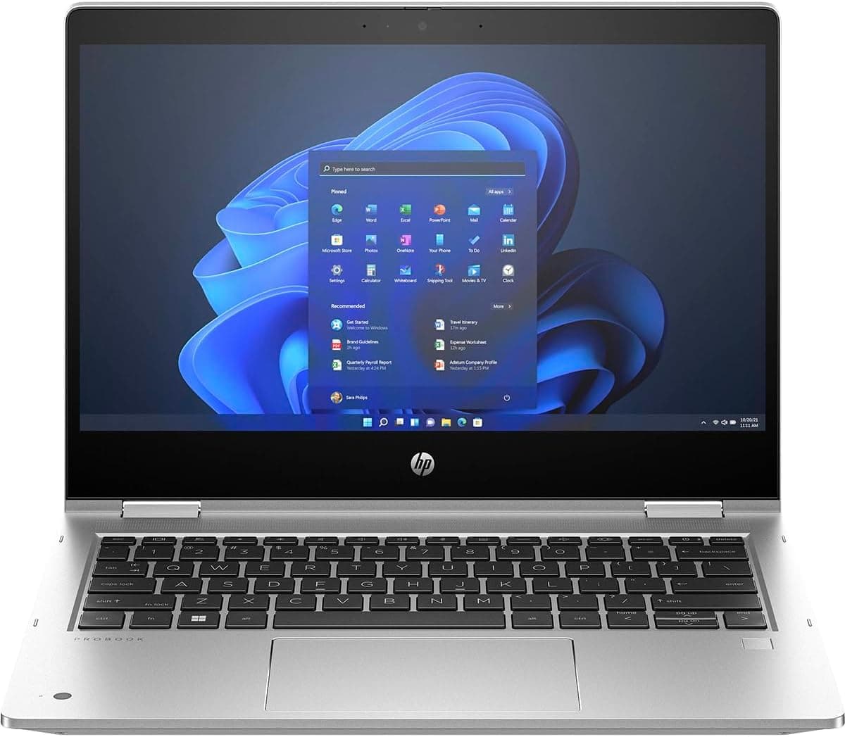 لپ تاپ اچ پی استوک HP probook 435 G10 Ryzen5 7530u 16GB 256GB ssd AMD x360 touch — تصویر ۳