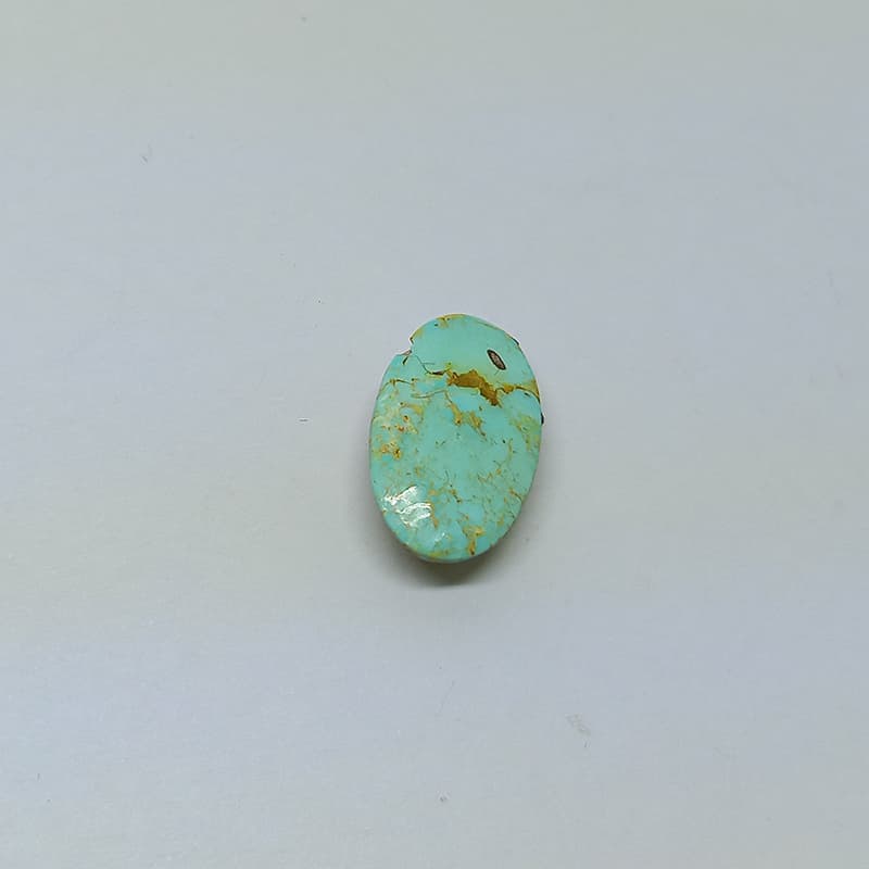 سنگ فیروزه رگه طلایی (کد 6044) — تصویر ۹