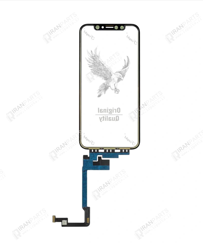 گلس تاچ آیفون XS (فلت بلند) + OCA — تصویر ۳