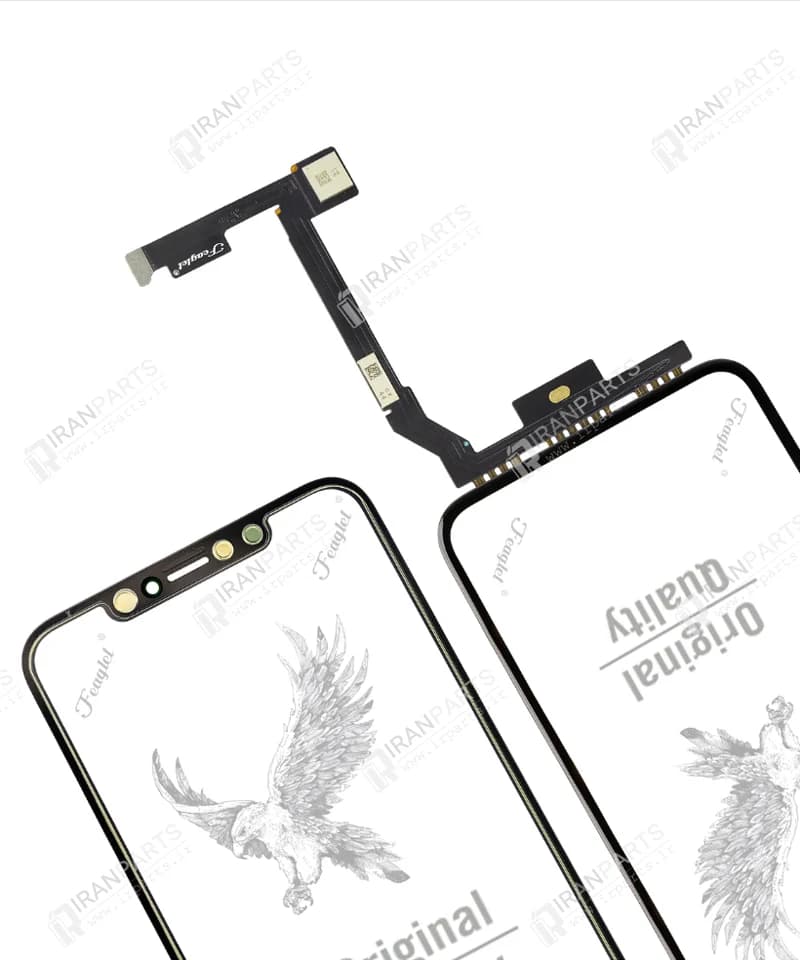 گلس تاچ آیفون XS Max (فلت بلند) + OCA — تصویر ۷