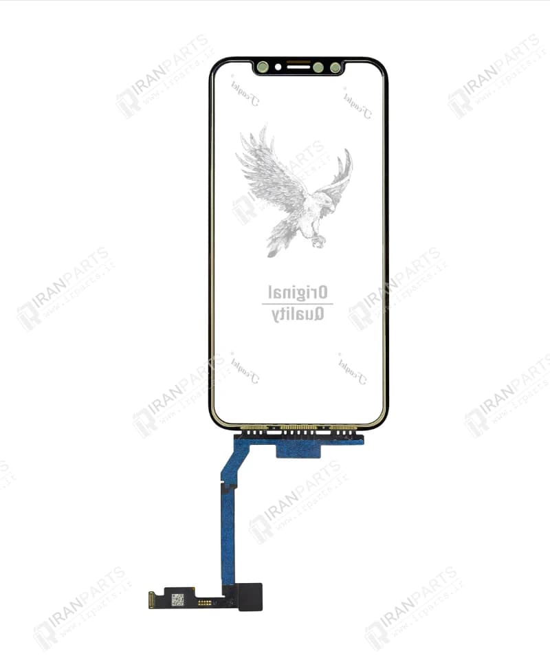 گلس تاچ آیفون XS Max (فلت بلند) + OCA — تصویر ۶