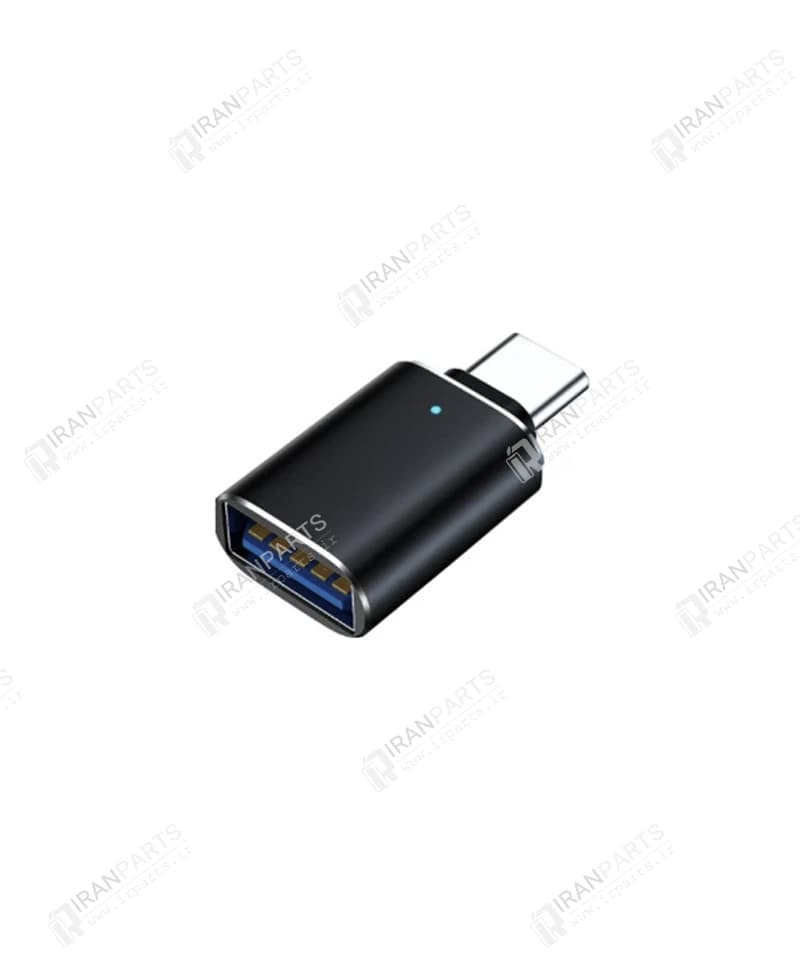 مبدل OTG یو اس بی به تایپ سی کی اف سنیور مدل KF Senior A-312 — تصویر ۲