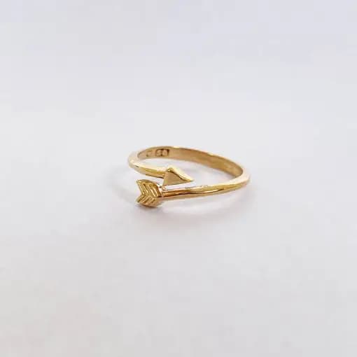 انگشتر طلا روس زنانه (کد 7812) — تصویر ۸