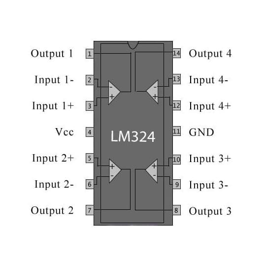 آی سی LM324 DIP — تصویر ۷