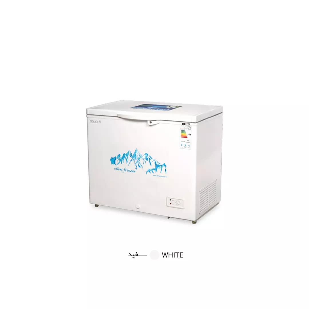 فریزر صندوقی اوناکس خانگی تک درب 90 سانتی ONAX