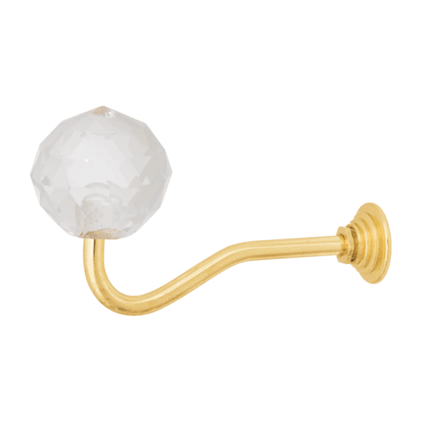 گل میخ طرح کریستال گرد کد160