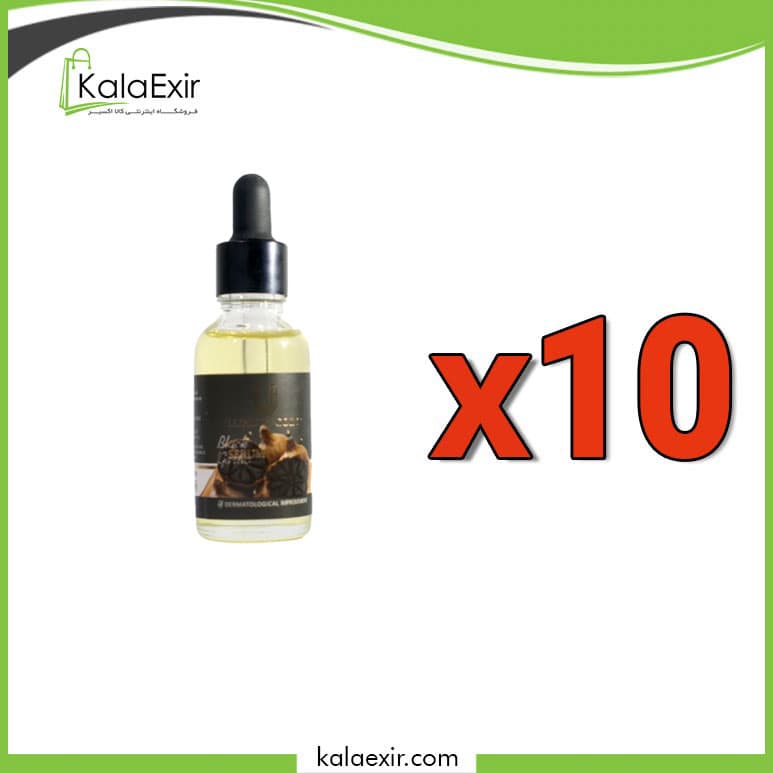 سرم سیر سیاه لاکچری کوین دکتر بیز پکیج 10 عددی