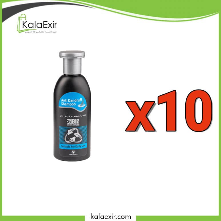 شامپو ضد شوره بیز پک 10 عددی