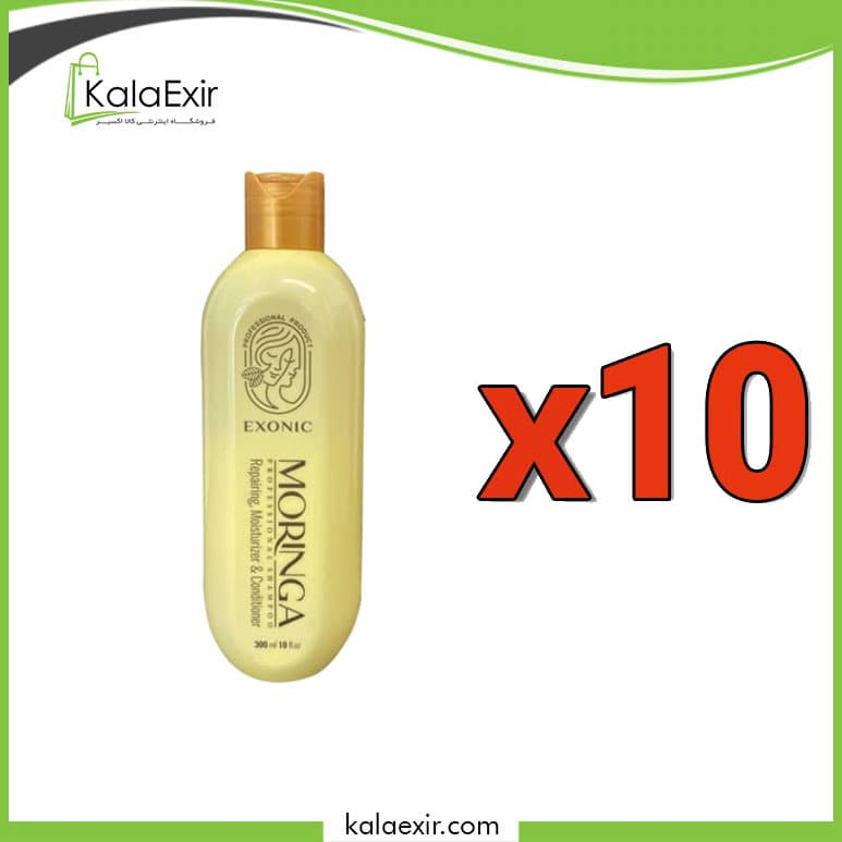 شامپو مورینگا بیز پک 10 عددی — تصویر ۳